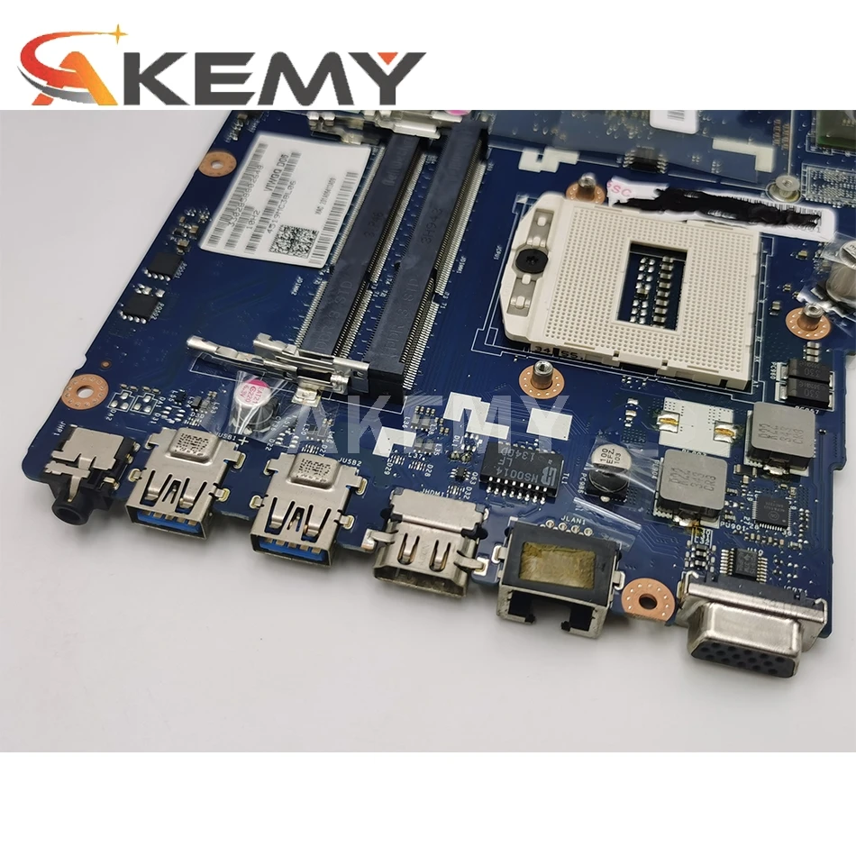 

Akemy VIWGQ/GS LA-9641P G510 Laptop motherboard for Lenovo G510 original motherboard HM86 PGA947 2GB-GPU