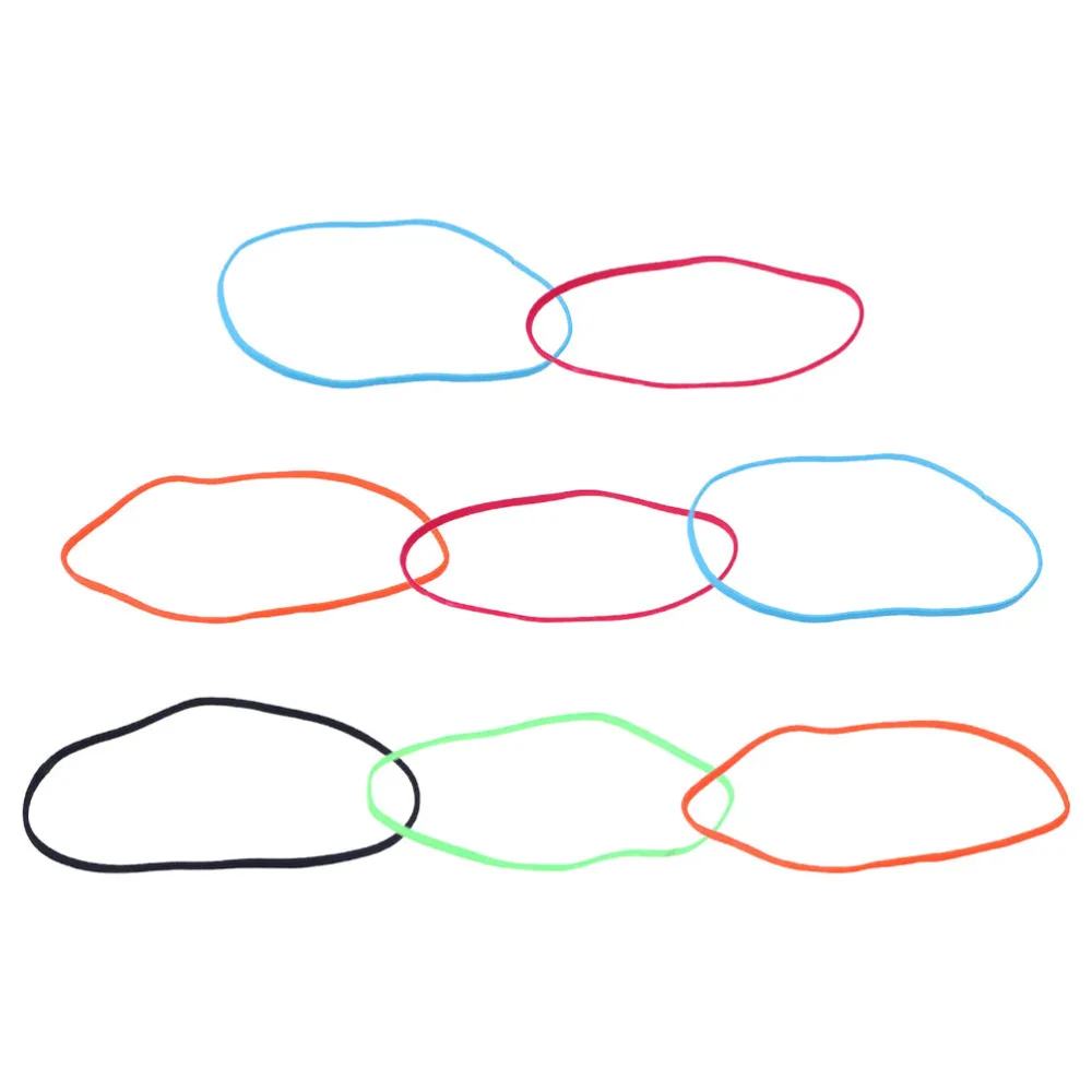 

8Pcs Sport Anti-skid Headbands Unisex Hairbands Practical Fitness Hair Hoop