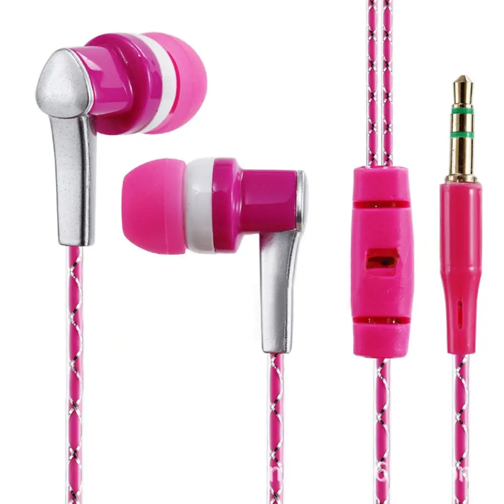 Высококачественные стереонаушники вкладыши 3 5 мм с супер басами наушники