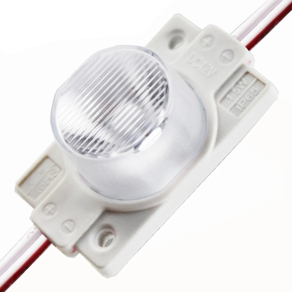 100 шт. 2 Вт 1 5 Светодиодный модуль SMD 3535 12 В DC холодный белый Инжекционный