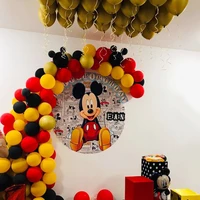116pcs mickey mouse theme birthday balloons arch garland kit happy birthday decor baby shower bachelorette party supplies
