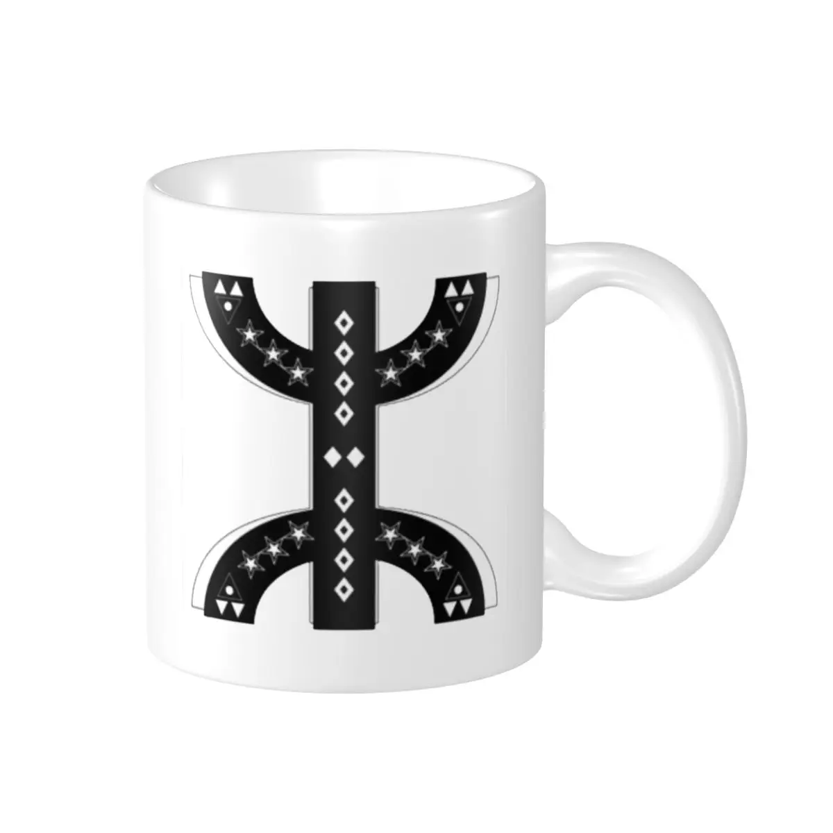 

Promo Amazigh Letter YAZ - Berber Z Mugs Funny Graphic Cups CUPS Print Novelty Knights Templars Cross Medieval beer mugs