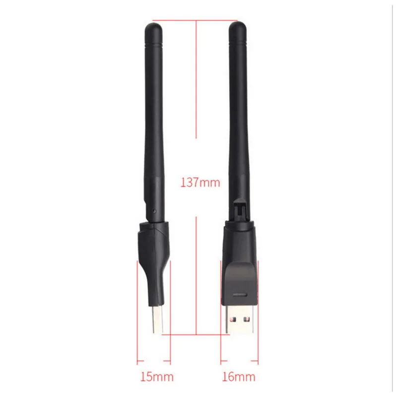 150 Мбит/с USB WiFi адаптер беспроводная сетевая карта Mini 2 0 Антенна PC LAN Wi-Fi приемник