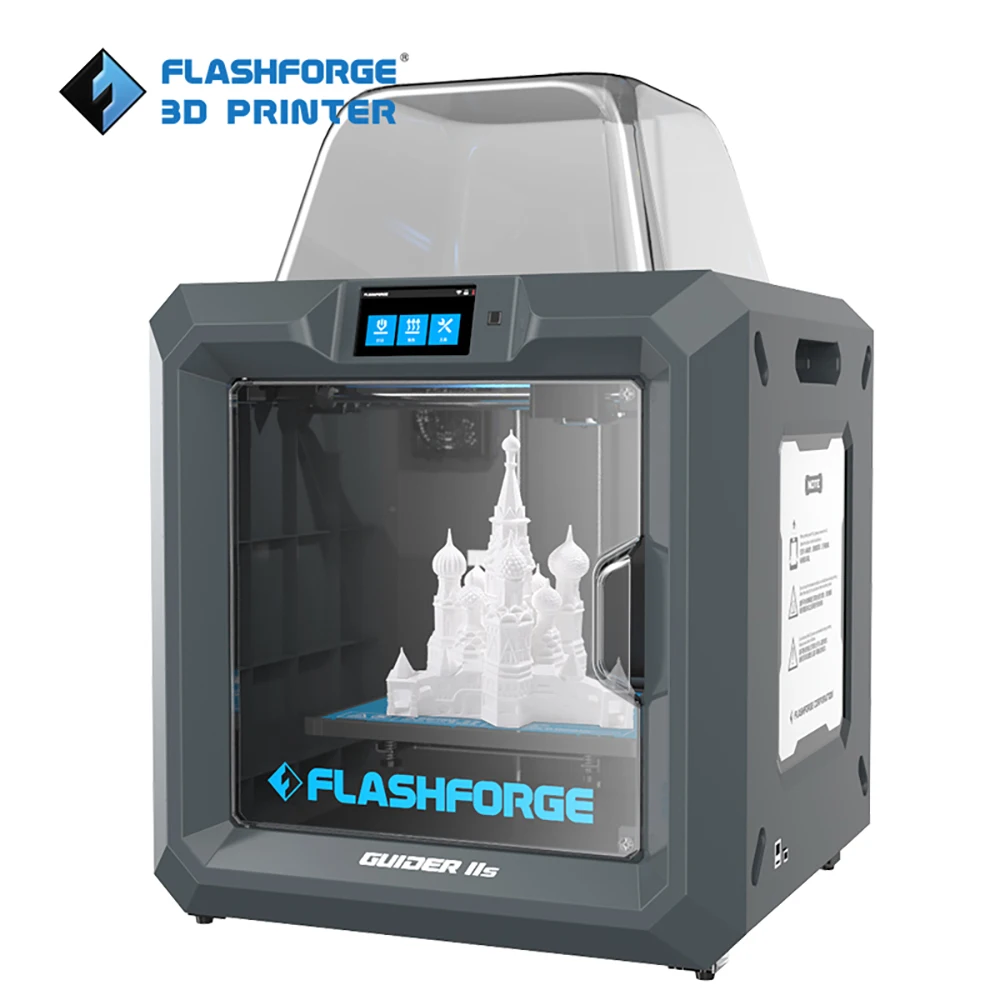 Bestellen Flashforge Guider 2s Hohe Präzision 3D Drucker Industrie Impresora 3d Lebenslauf Druck Stromausfall Wärme Plattform Cloud Print