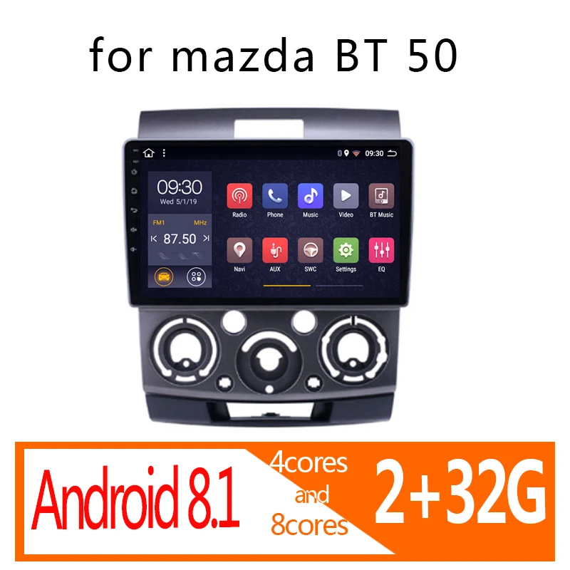 Автомагнитола 2 + 32 ГБ android mazda bt 50 bt50 2006 2007 2008 2009 2010 | Автомобили и мотоциклы