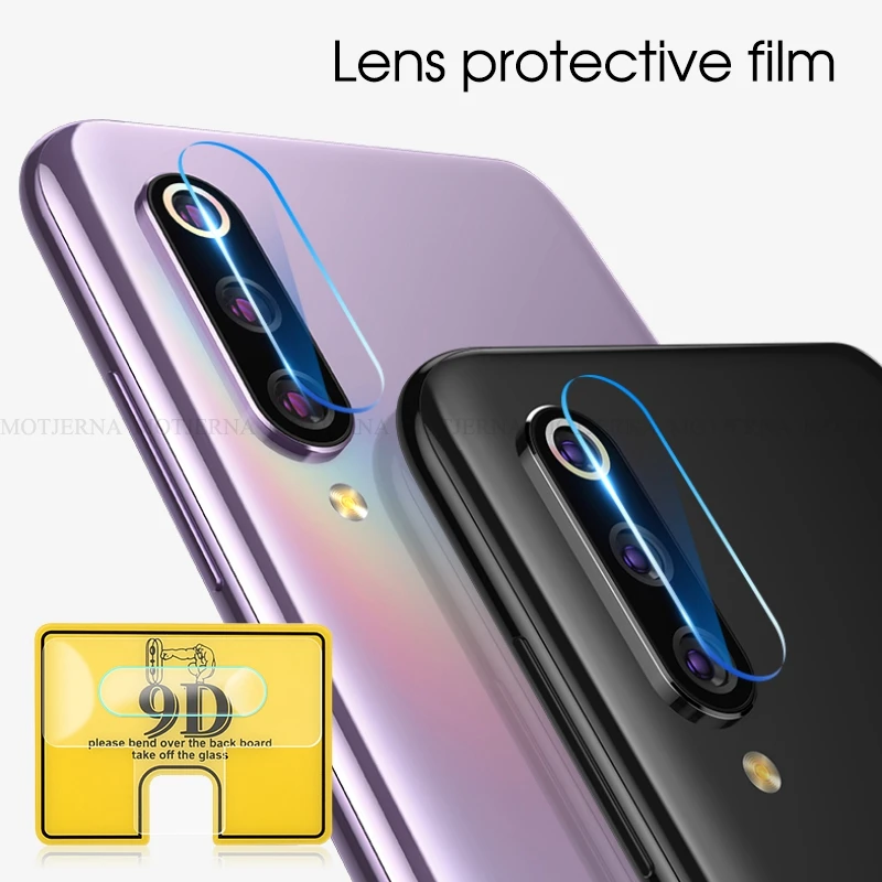 Защитная линза 9D для камеры телефона Xiaomi Mi9 SE CC9E Mi8 Lite прозрачная защитная пленка Mi