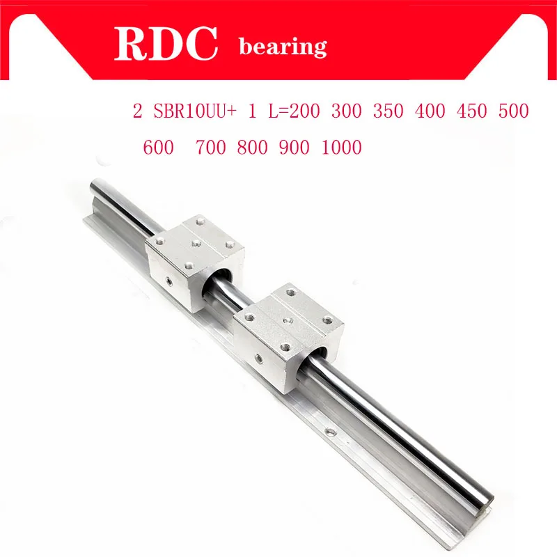 SBR линейная рейка с высокой длиной SBR10 300 350 400 450 500 600 700 мм 1 комплект: шт.