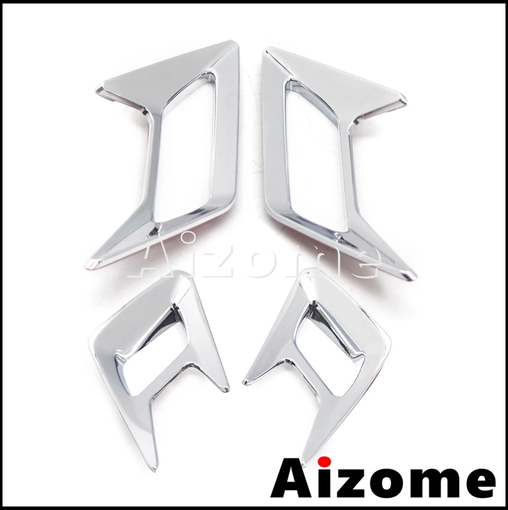 Переднее и заднее крыло мотоцикла хромированное украшение на вентиляционное