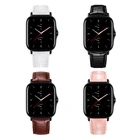 Качественный кожаный ремешок для часов Huami Amazfit GTS 2e GTS2 mini GTS3, сменный ремешок 20 мм 22 мм