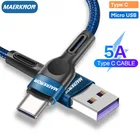 Кабель USB Type-C для быстрой зарядки и передачи данных, 5 А