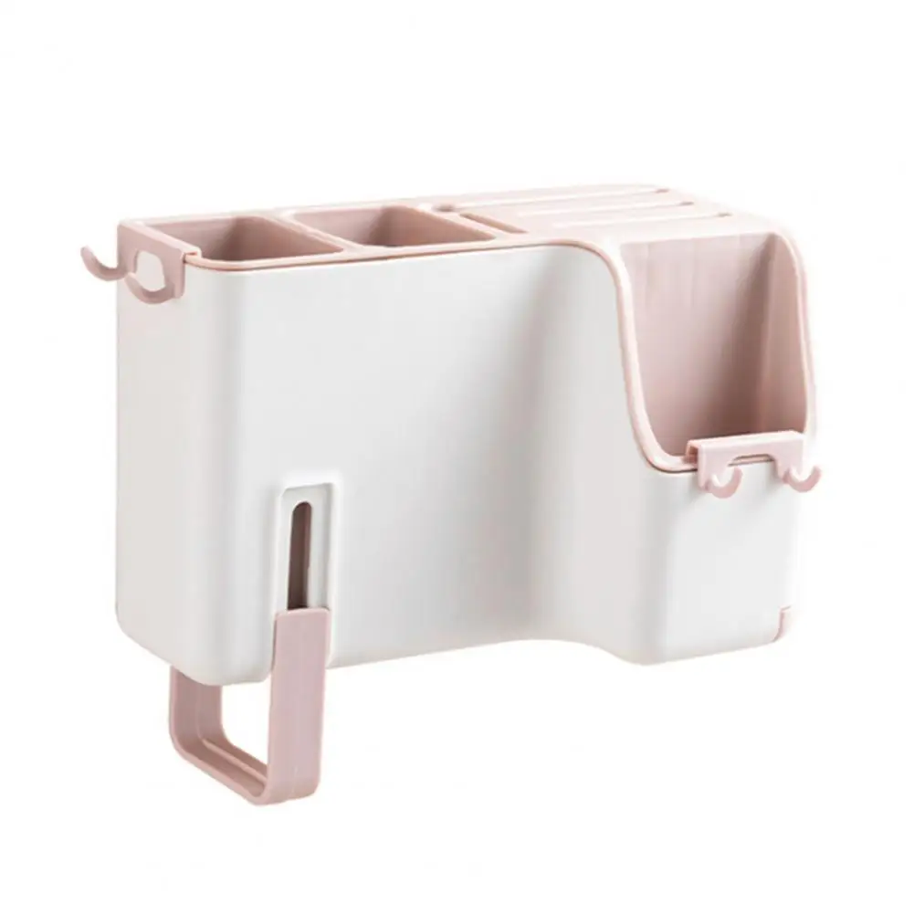 

Kitchen storage box, multifunctional storage bag, kitchen wall-mounted drain basket, tableware container, chopstick holder