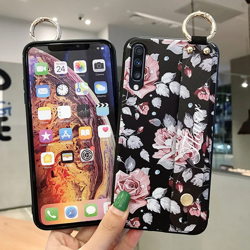 Повязка на руку, повязка на руку, чехол для samsung Galaxy Note 10, 8, 9 plus, силиконовый чехол для samsung A70, A50, A40, A10, A30, S9, S10 Plus