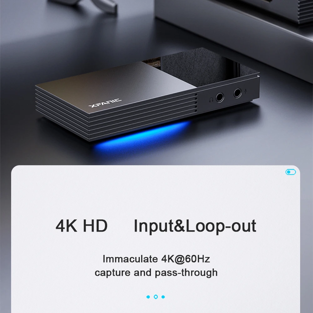 

Xfanic V114 4K HDMI- 2,0 USB C Loop Out C Reco