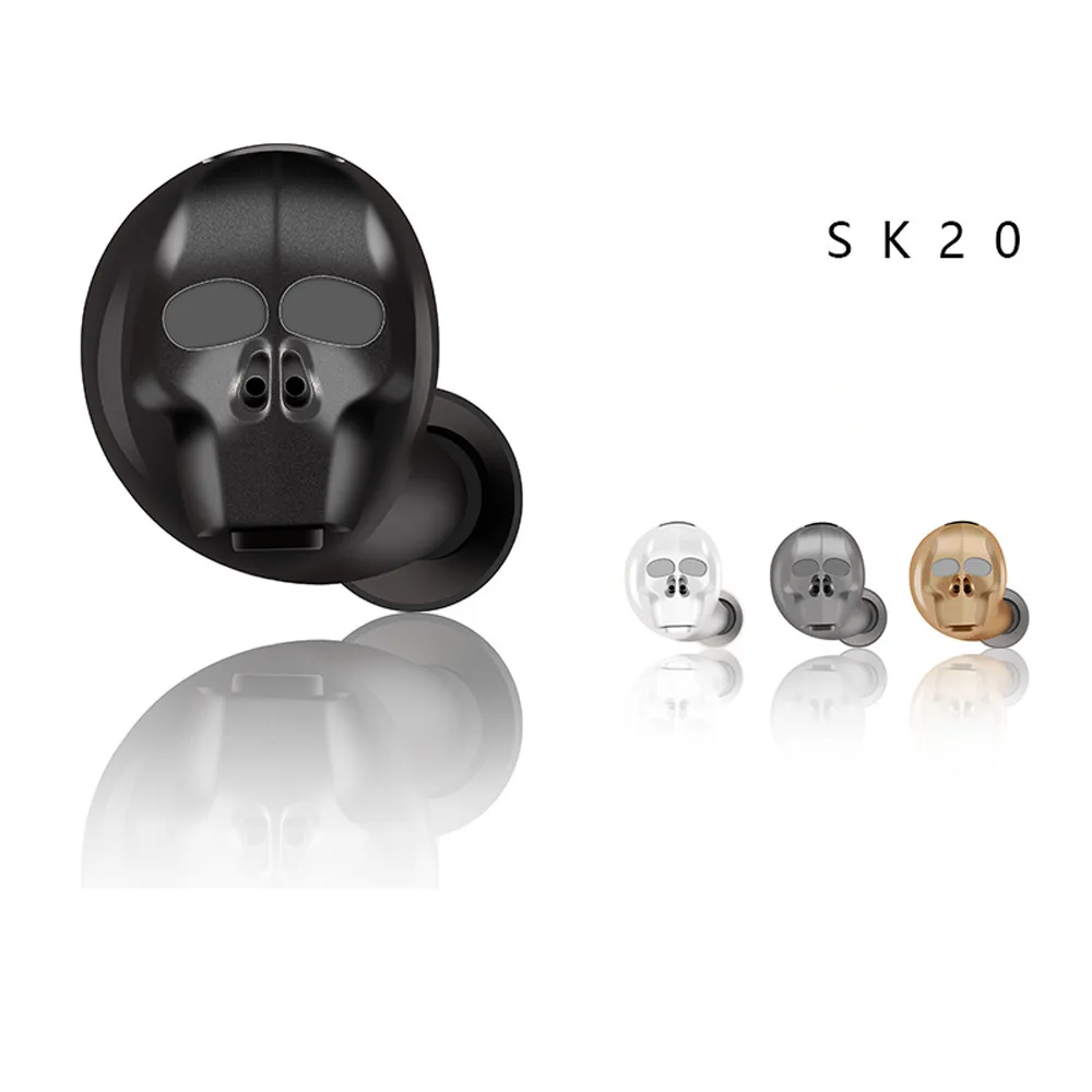 Лидер продаж беспроводные мини наушники BT с черепом гарнитура Handsfree для iPhone
