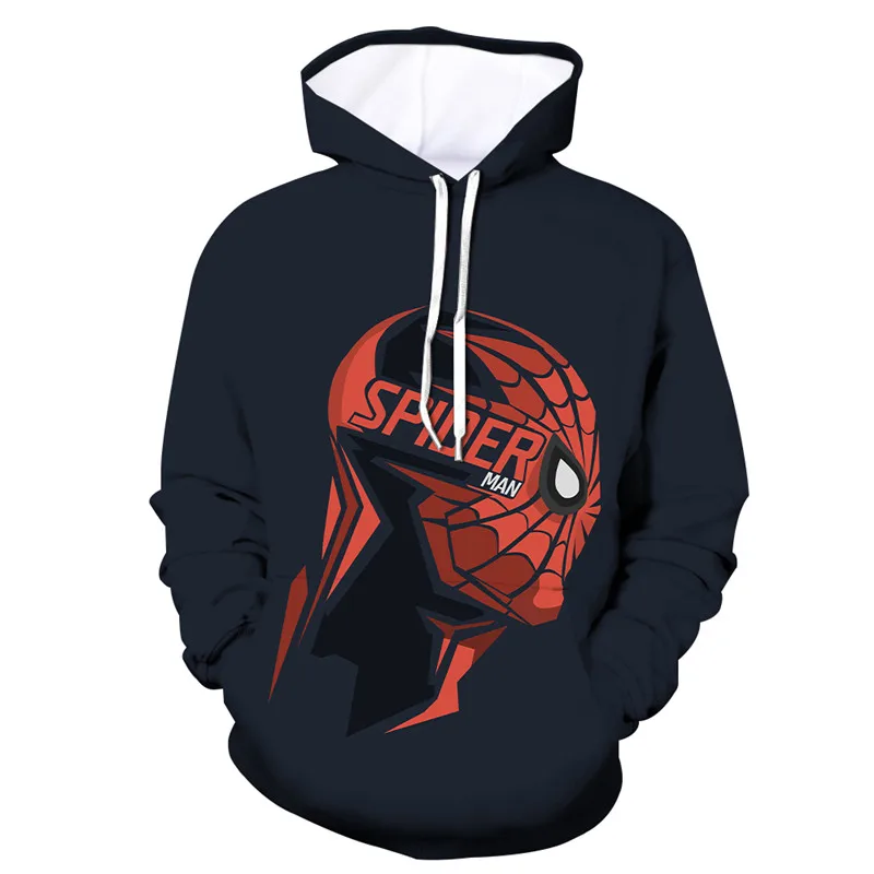 Супергерой Мстители 3 толстовка с символикой Человека-паука Человек-паук Веном