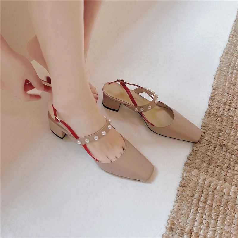 

Top Quality Spring Summer Sandals Sweet Mixed Color Thin Heels Shoes Party Wedding Rome Fashion Shoes Woman