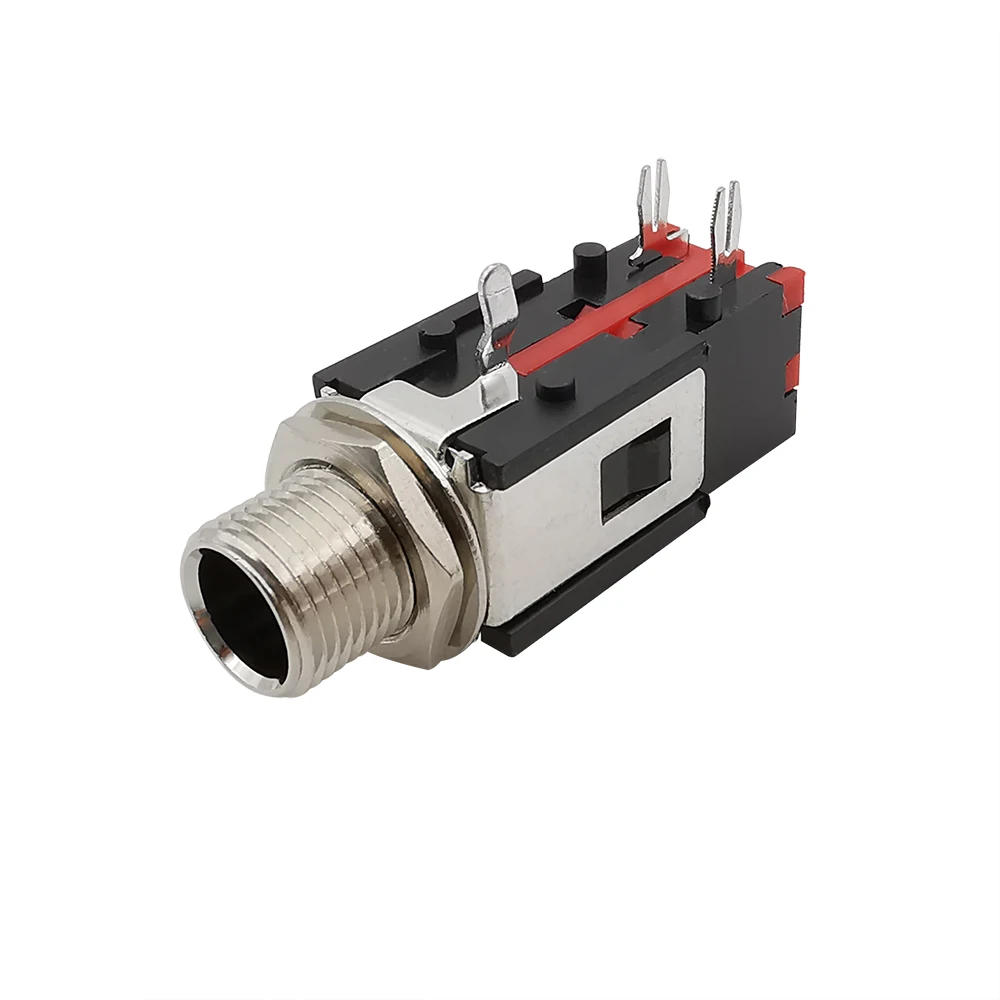 5 шт., разъем для наушников 1/4 дюйма, 6,35 мм 5 шт., разъем для наушников 1/4 дюйма, 6,35 мм