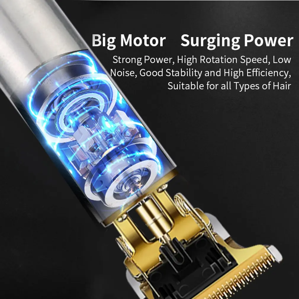 

Electric Hair Clipper Hair Trimmer Men Cordless Hair Cutting Machine Barber Haircut USB Beard Trimmer