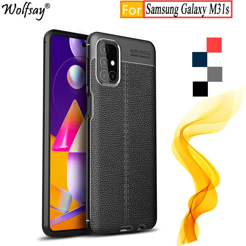 

Чехол для Samsung Galaxy M31S, резиновые корпуса, бампер, силиконовый чехол для Samsung M31S, M51, M21, M11, чехол для телефона Samsung M31S, чехол