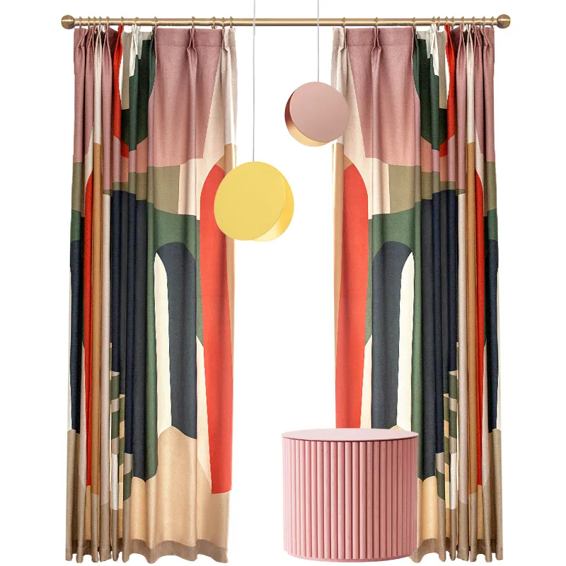 Плотные затемняющие шторы s 2021 для гостиной спальни занавески окна