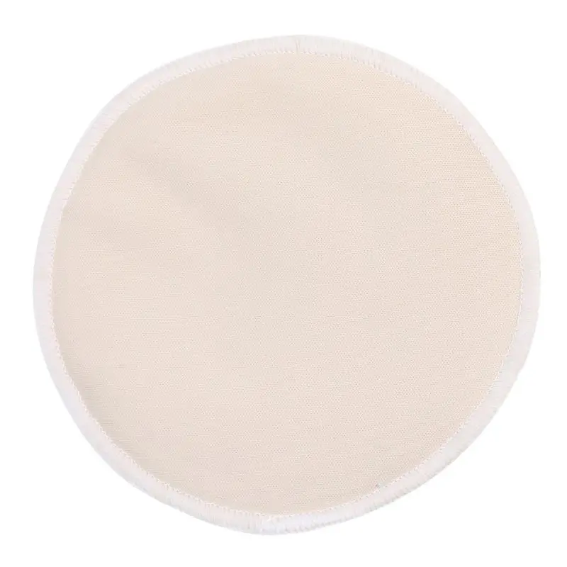 

6*Nursing Breast Pads - Washable,Organic Bamboo Nursing Pads Reusable Soft Absorbent Cotton Pads with 1 Laundry Bag NEW