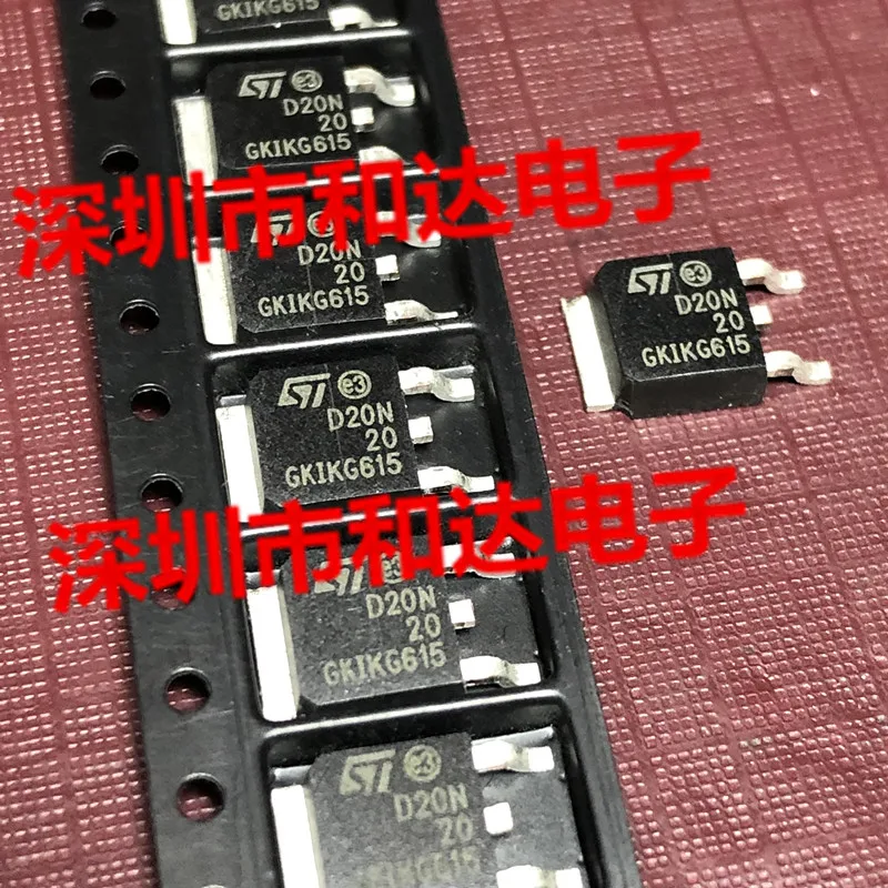 

5 шт. D20N20 STD20N20 TO-252 200V 18A