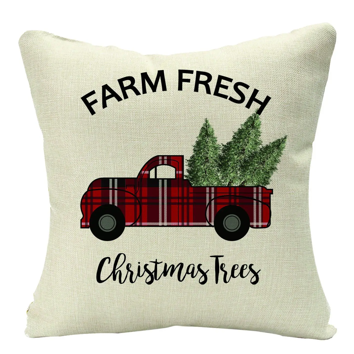 

Christmas Pillowcase Office Sofa Cushion Pillow Cushion Cover Home Decoration Bedroom Living Room Pillow Wholesale