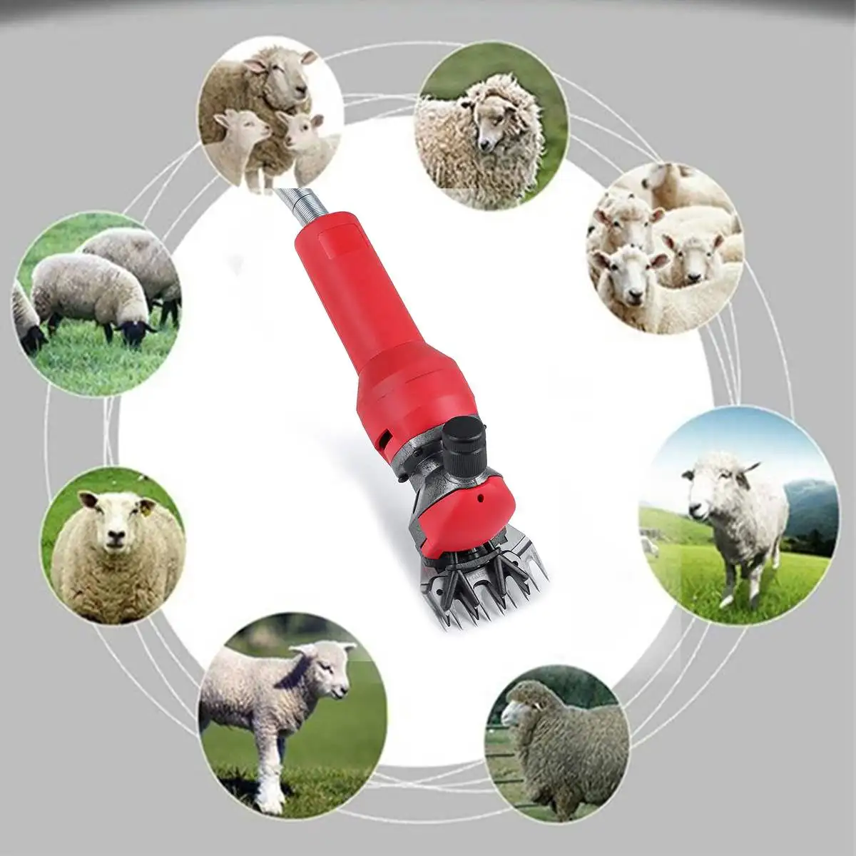 Электрическая машинка для стрижки шерсти домашних животных 1500 Вт 220 В 240 набор и