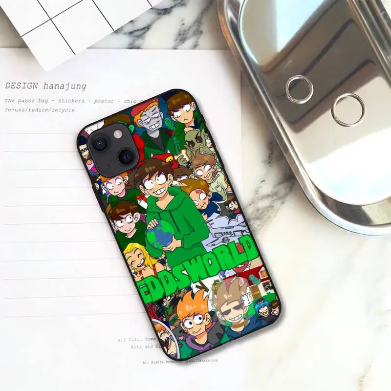 RUICHI Eddsworld Phone Case For iPhone 11 12 Mini 13 Pro XS Max X 8 7 6s Plus 5 SE XR Shell | Mobile Cases &amp Covers
