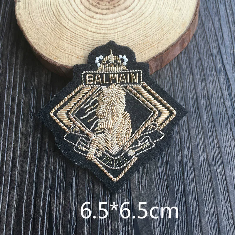 

6.5 * 6.5cm French Design New Garment Accessories Brooch Cloth Stickers Indian Silk Handcraft Embroidery Gifts for Women