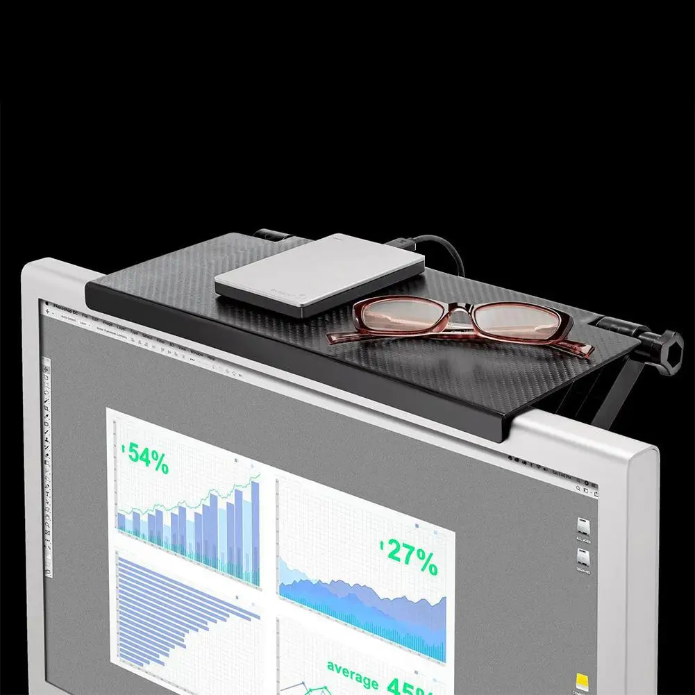 Настольная подставка для мониторов телевизора креативная полка хранения 1 шт. |