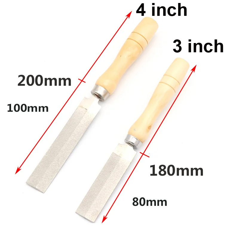 URANN 1pcs 3 inch 4 inch 5 inch Diamond File for Diamond Wood Carving Metal Glass Grinding Woodworking Garden Tool images - 6
