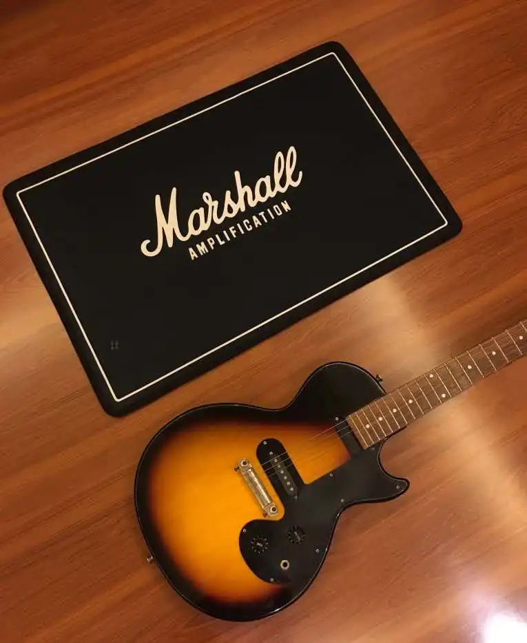 Marshall гитара Современная печать музыка фланелевая зона коврик для ванной комнаты