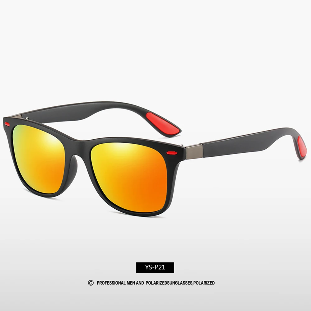 

AWESOMEBOY Polarized Fishing Sunglasses Men Women Driver Shades Vintage Glasses Hiking Camping Cycling Sport UV400 Oculos