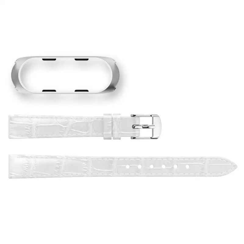 Для Xiaomi Mi Band 4 ремешок для 3 браслет с узором крокодиловая кожа кожаный Смарт часы