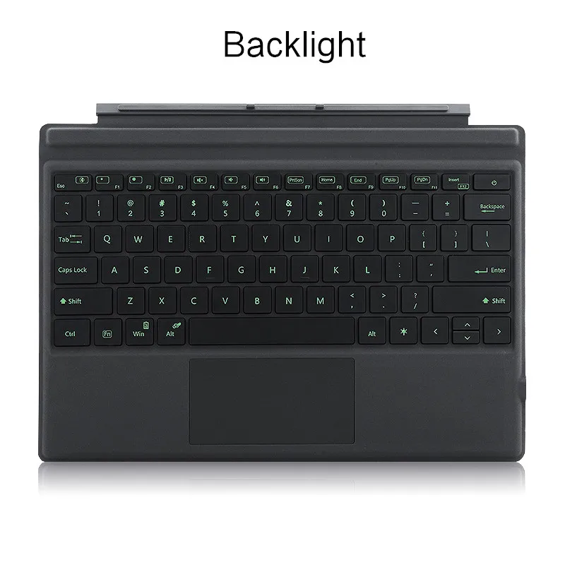 Клавиатура для microsoft Surface Pro 6 5 4 Pro5 Pro4 Bluetooth клавиатура чехол Беспроводная мышь планшет ноутбук компьютер 12,3" - Цвет: Backlight
