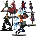 Набор из 2 экшн-фигурок из ПВХ Наруто, Shippuden, Kakashi, Sasuke, Sikamaru, hyuuuga, Hinata, Madara, Uchiha, Itachi, Jiraiya, Minato, игрушки