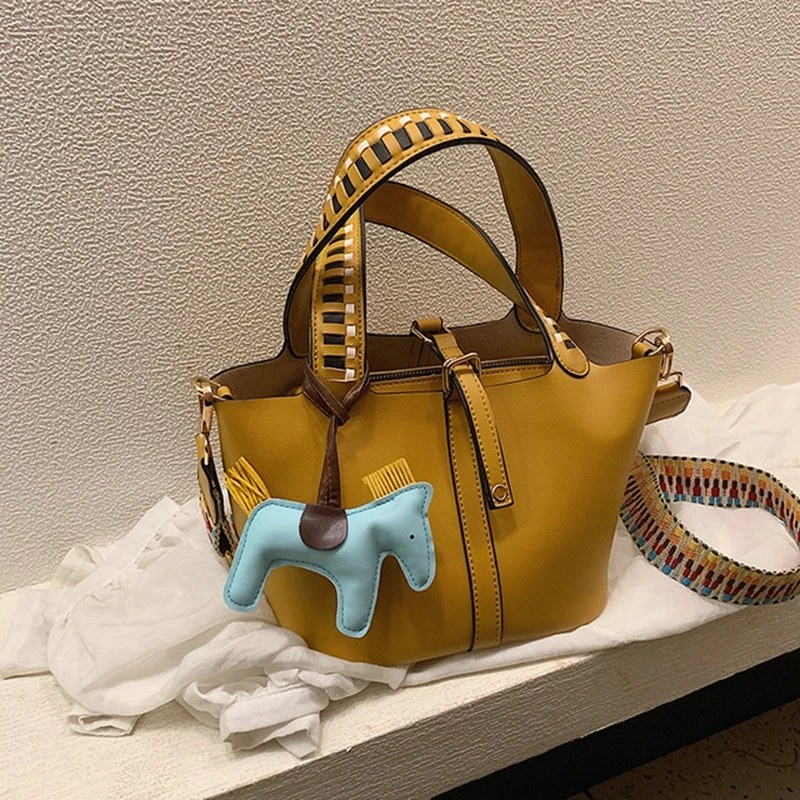 Изысканная женская сумка известного бренда модная ведро 2020 Новая