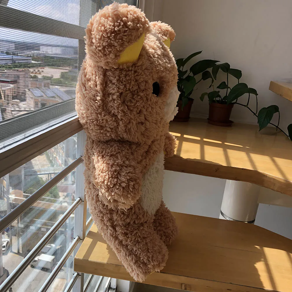 Большой размер Kawaii Rilakkuma коричневый плюшевый мишка плюшевая кукла пушистая аниме