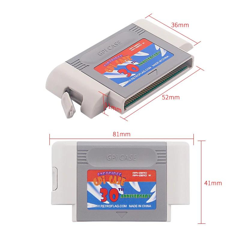 Чехол картридж Retroflag GPi совместим с Raspberry pi Zero и W|Аксессуары для демонстрационных