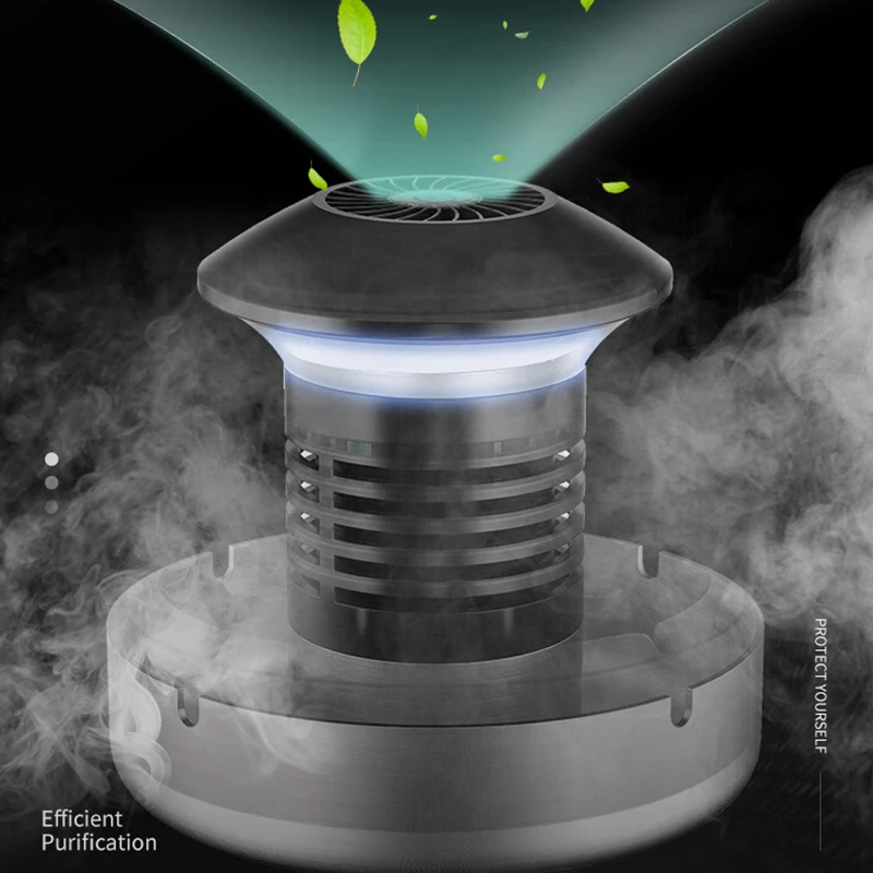 

Multifunctional Ashtray, Used to Purify Second-Hand Smoke, Suitable for Living Room, Bathroom, Bedroom, Office