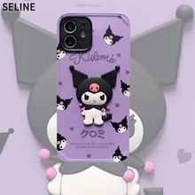 Cartoon Cute Kuromi Mobile Phone Case For Iphone 13 12 11 Pro Max XS X XR Huawei P40 Mate40 Mate30 Pro