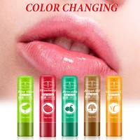moisturizer long lasting aloe vera fruit natural lipbalm balm temperature changed color lipstick long lasting nourish makeup