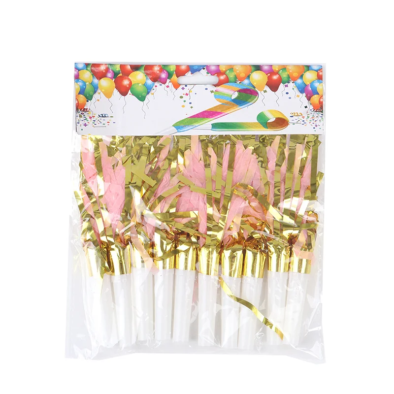 Блестящий металлический шумоподавитель с бахромой музыкальный свисток