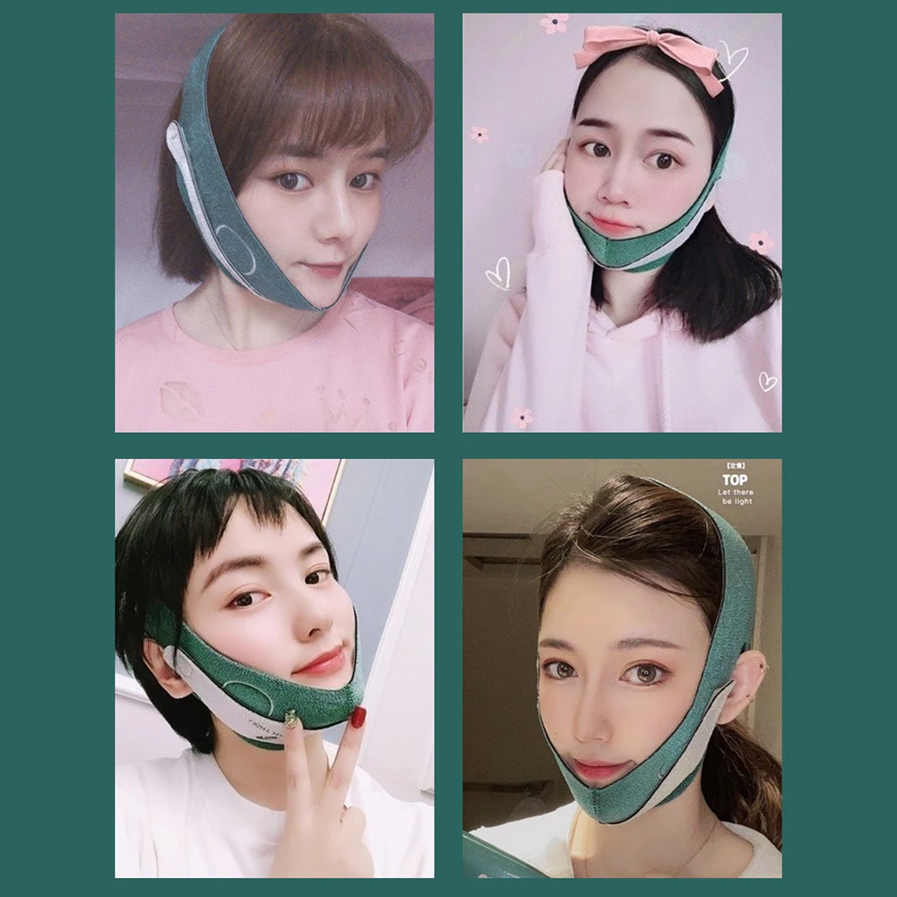 

Face Slim V-Line Lift Up Belt Anti Wrinkle Strap Band Facial Beauty Women Slimming Chin Cheek Slim Lift Up Mask V Face Line Belt