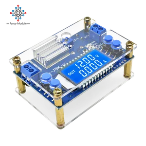 CC CV DC 6,5-36 в до 1,2-32 В 5 А 75 Вт понижающий преобразователь, модуль питания трансформатор, регулятор напряжения с корпусом радиатора