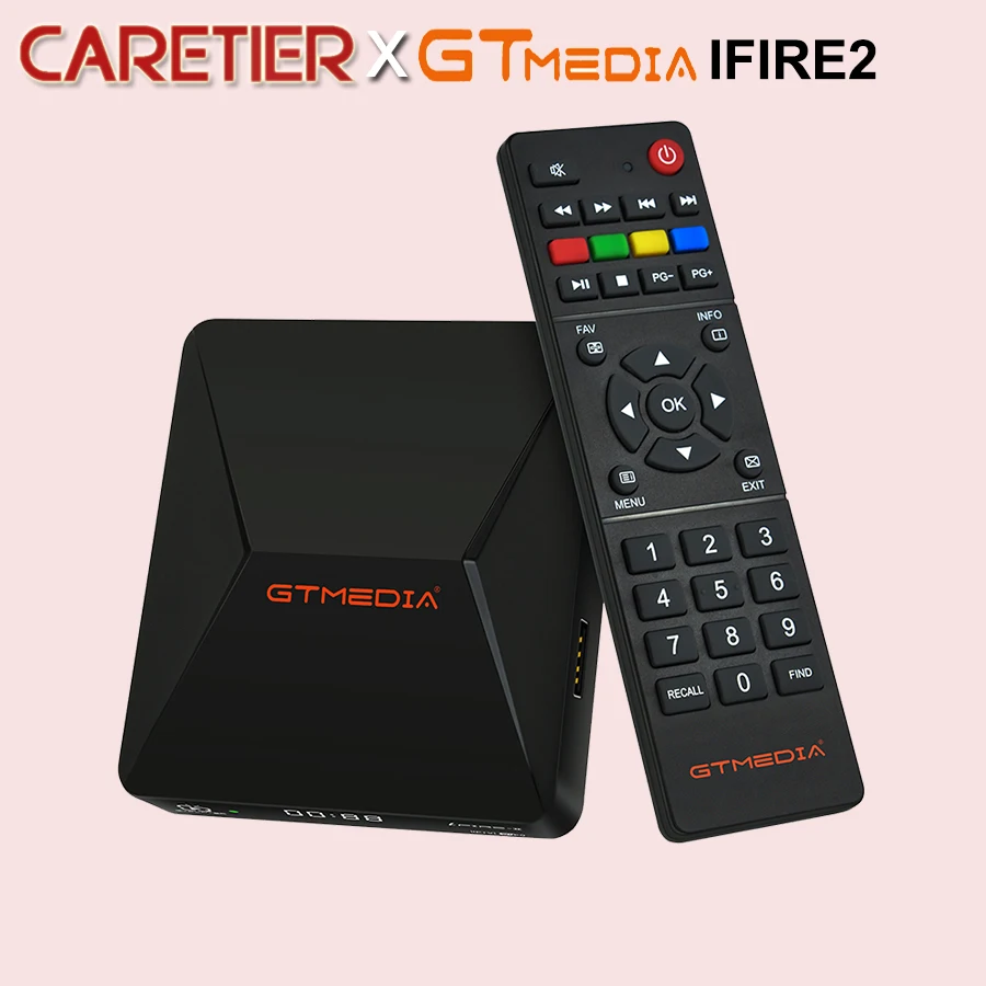 1 шт. ТВ приемник GTMedia Ifire2 1P цифровой приставка декодер 1080P (H.265) встроенный модуль Wi