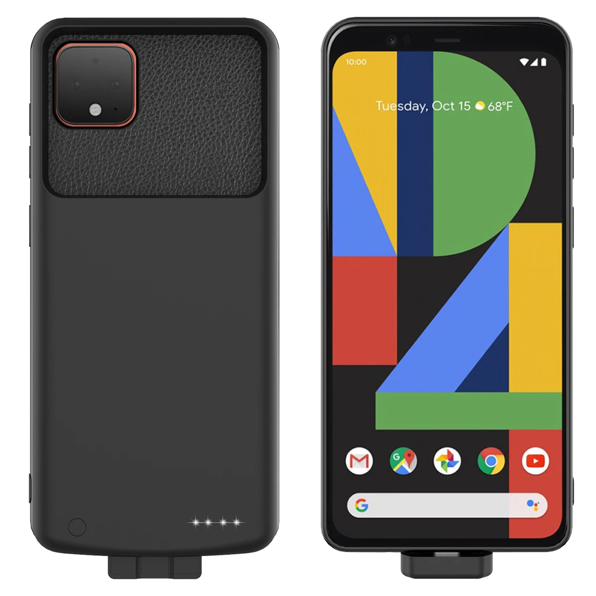 Чехол для аккумулятора Google Pixel 4 XL, 7000 мА/ч, магнитное внешнее запасное зарядное устройство, внешний аккумулятор, защитный чехол, Pixel 4XL, чехол для аккумулятора