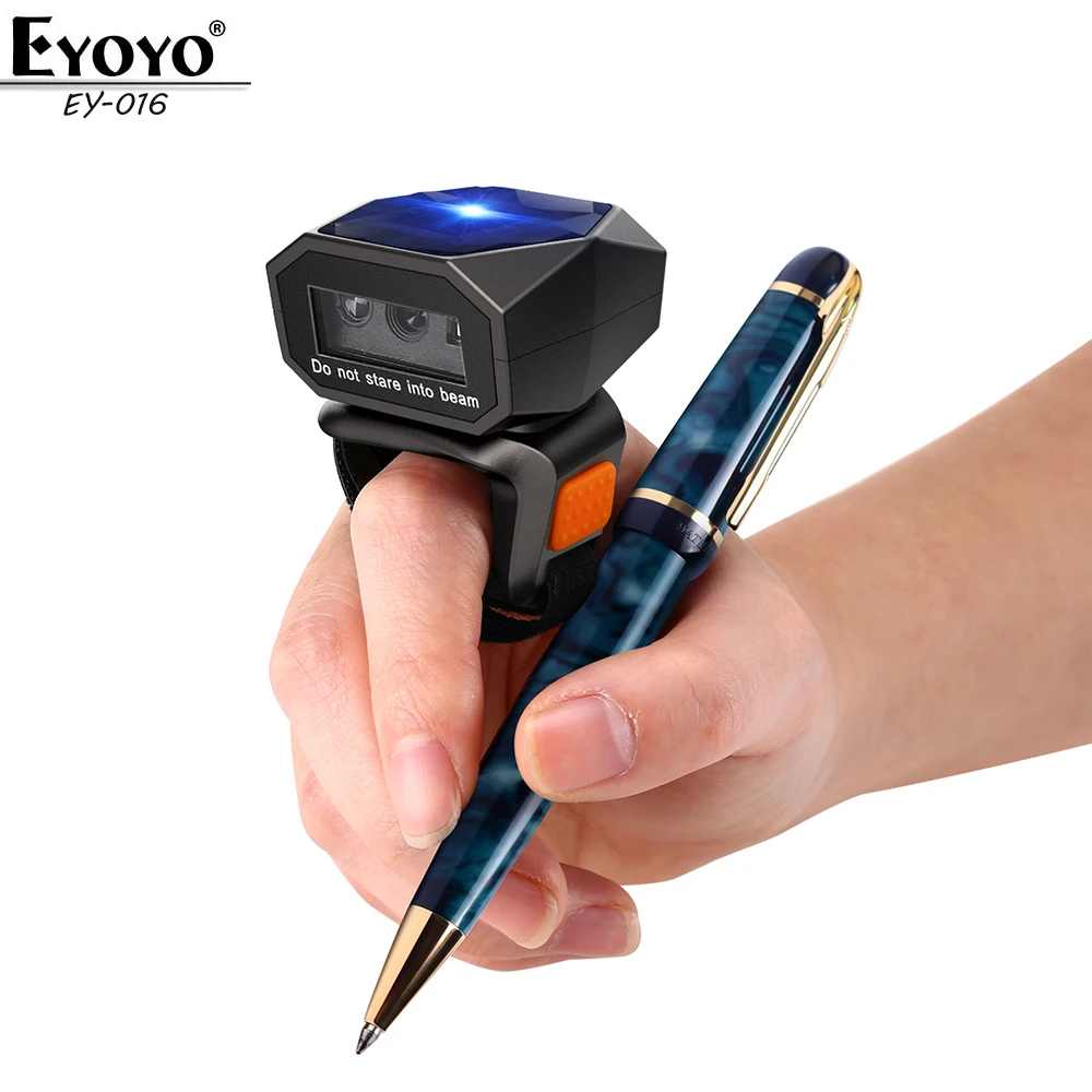 Портативный беспроводной Bluetooth сканер штрих кода Eyoyo 2D 1D USB 2 4G|Сканеры| |