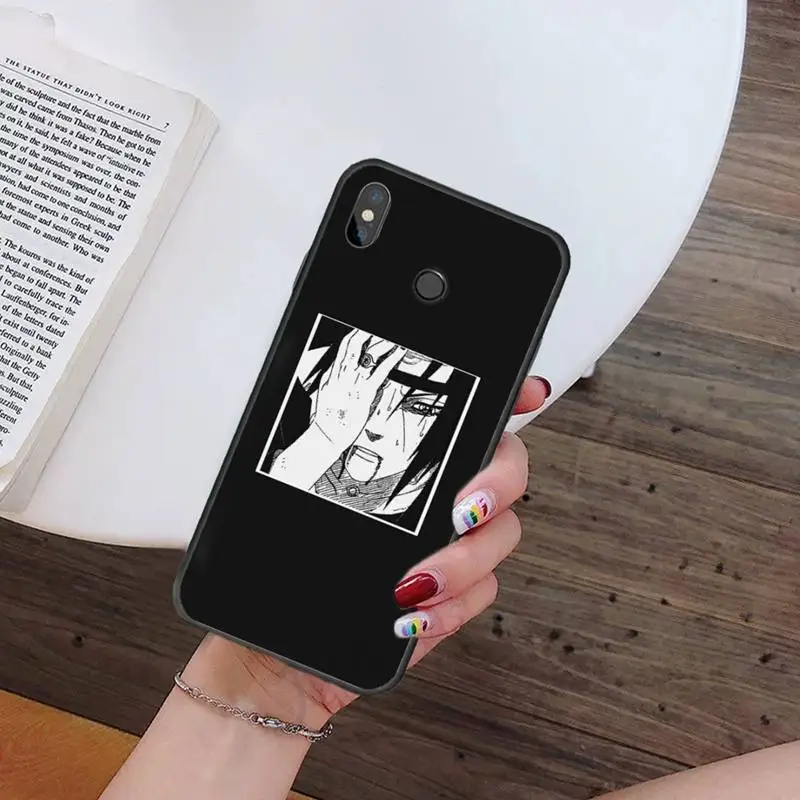 

Itachi Uchiha naruto Akatsuki anime Phone Case For Xiaomi Redmi note 7 8 9 t k30 max3 9 s 10 pro lite